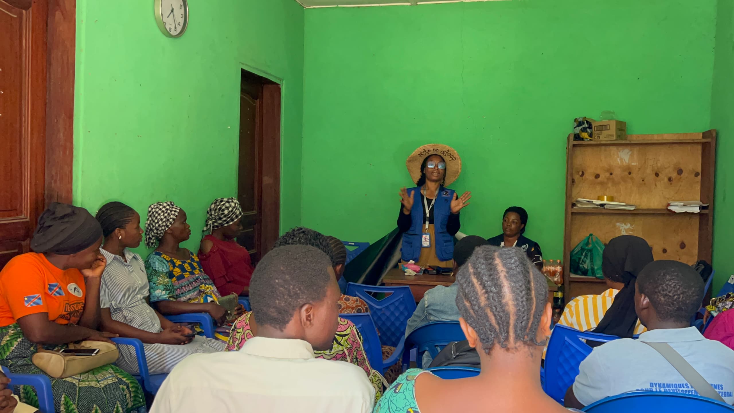 SENSIBILISATION DES COMMUNAUTÉS  SUR LA PROMOTION ET DÉFENSE DE DROITS DES FEMMES ET FILLES DANS LE TERRITOIRE DE WALIKALE